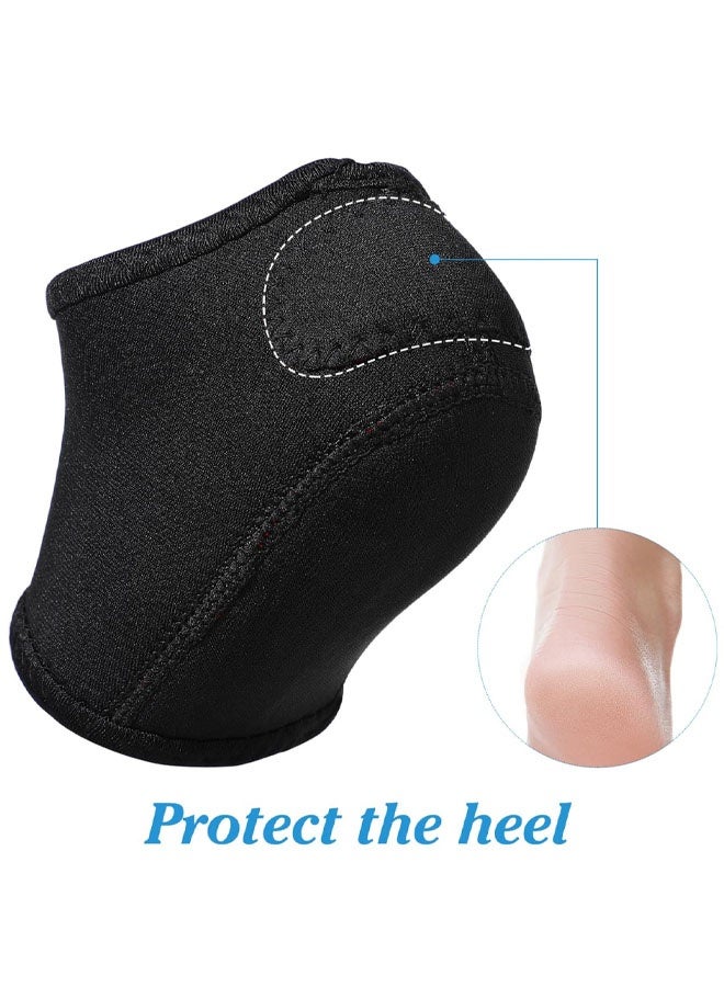 جوارب داعمة للكعب، وأغطية للقدم، ووسادات لحماية باطن القدم - واقيات كعب مبطنة، وأغطية قدم مريحة للاستخدام اليومي، ودعم لقوس القدم مانع للانزلاق، وواقي للكاحل - Image 4